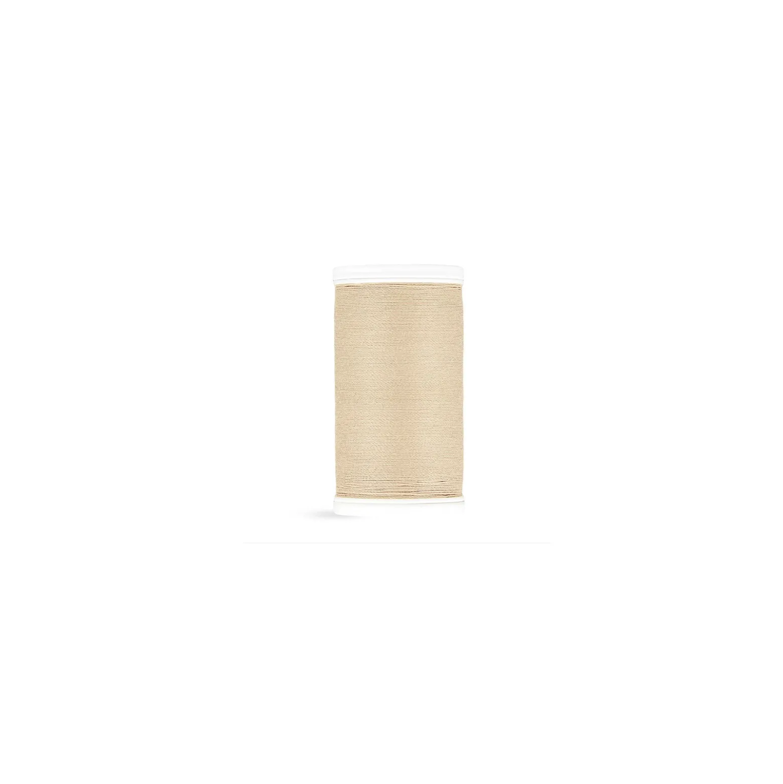 Fil à coudre Laser coton - beige - 100m