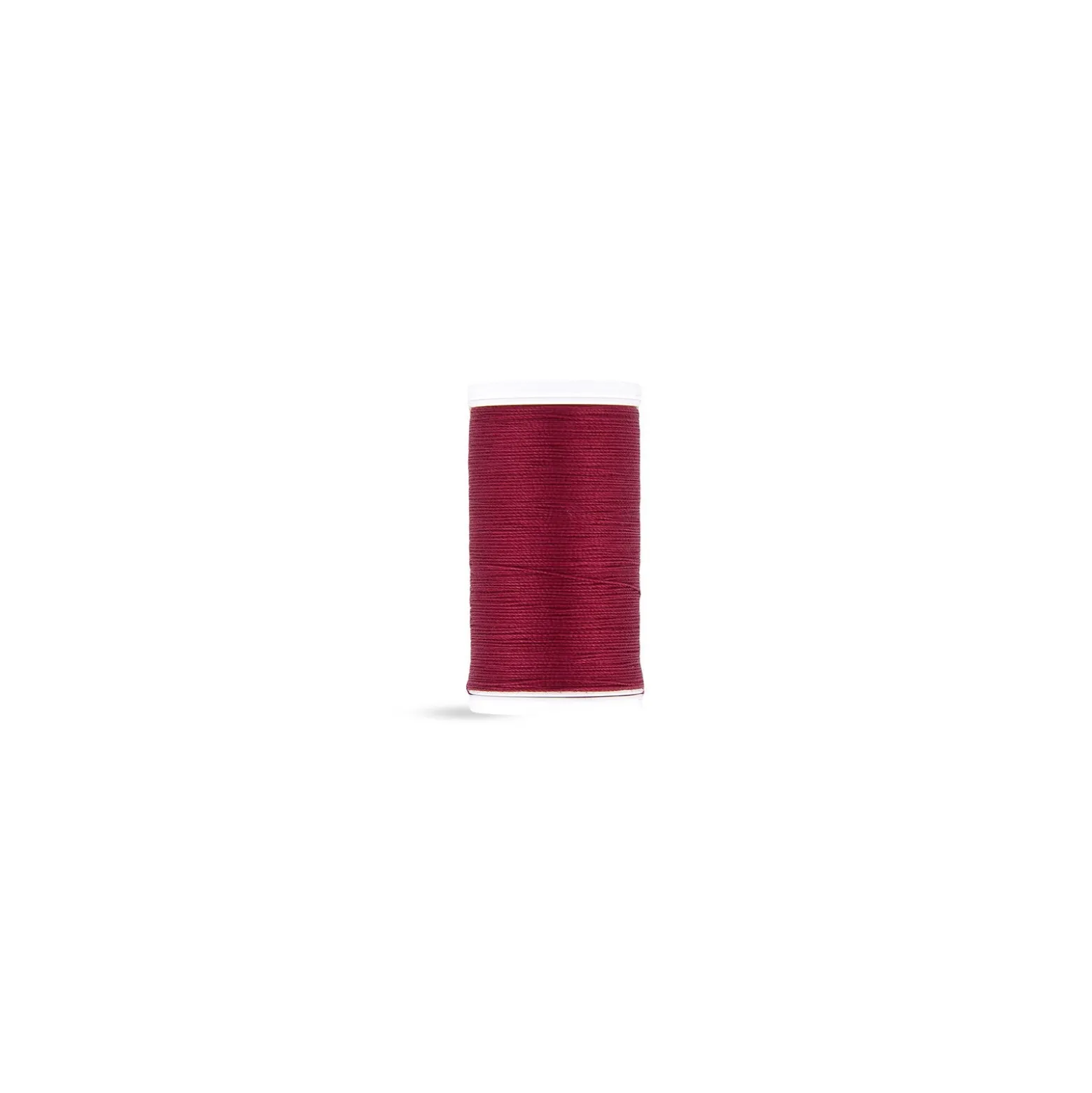 Fil à coudre Laser coton - lie de vin - 100m