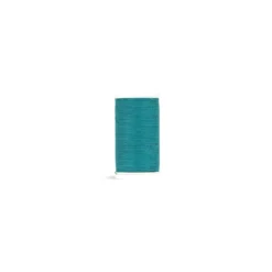Fil à coudre Laser polyester - bleu paon - 100m
