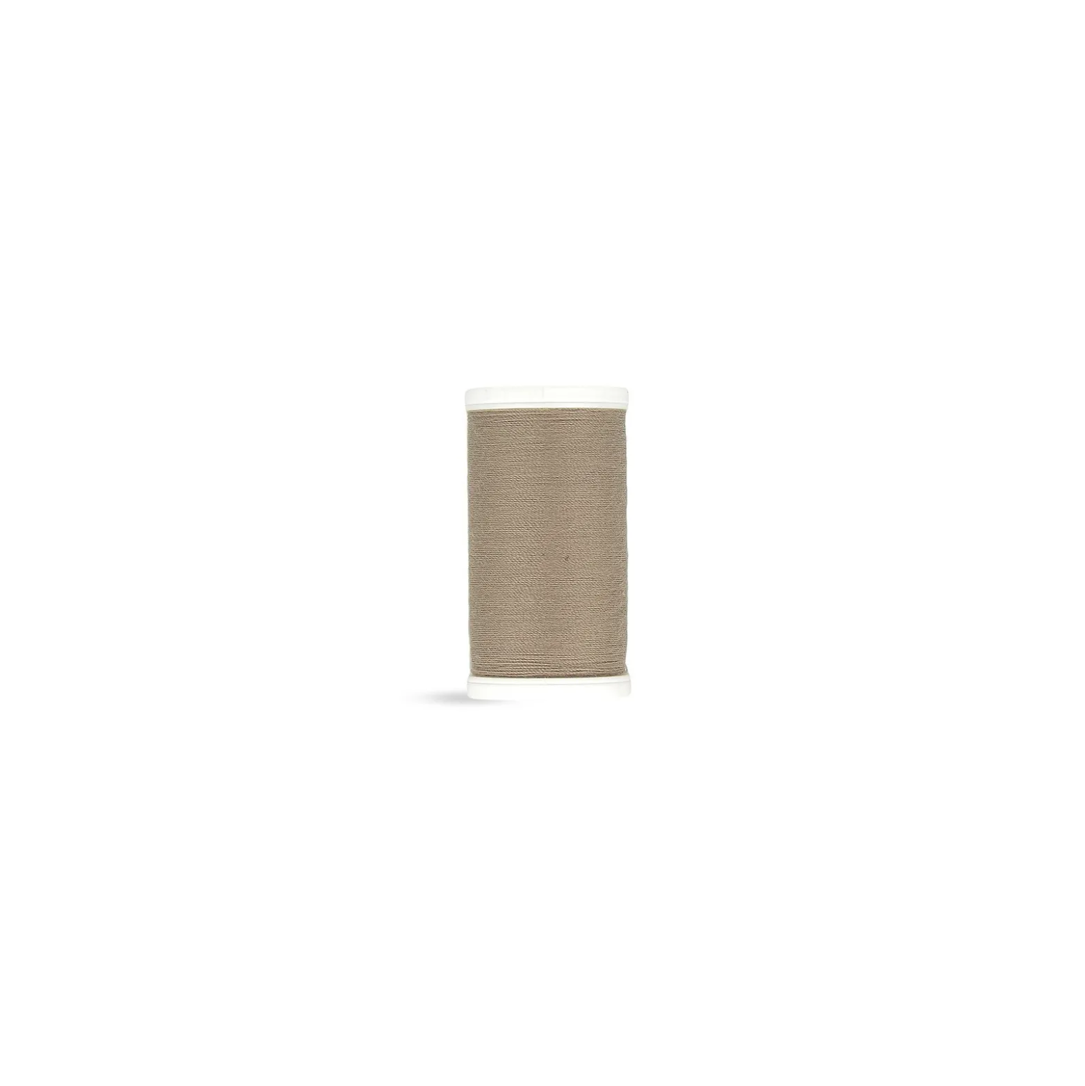 Fil à coudre Laser polyester - taupe - 100m
