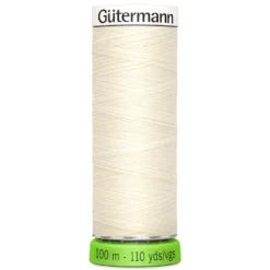 Fil à Coudre Polyester Recyclé 100m - Écru médium 1