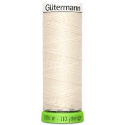 Fil à Coudre Polyester Recyclé 100m - Beige clair 802