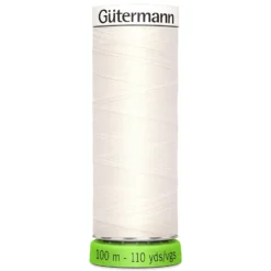 Fil à Coudre Polyester Recyclé 100m - Écru 111