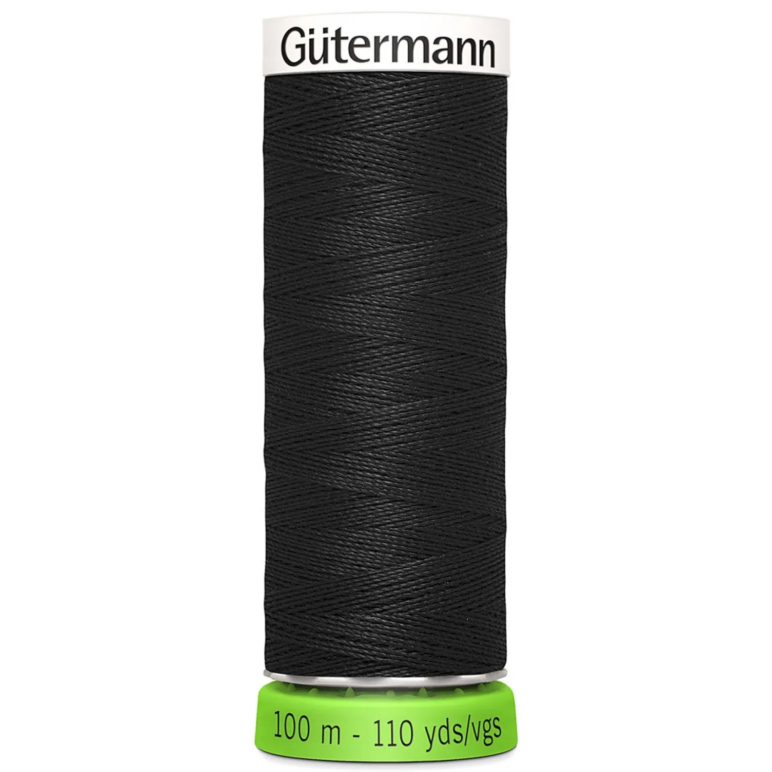 Fil à Coudre Polyester Recyclé 100m - Noir 000