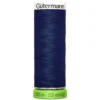 Fil à Coudre Polyester Recyclé 100m - Bleu foncé 013