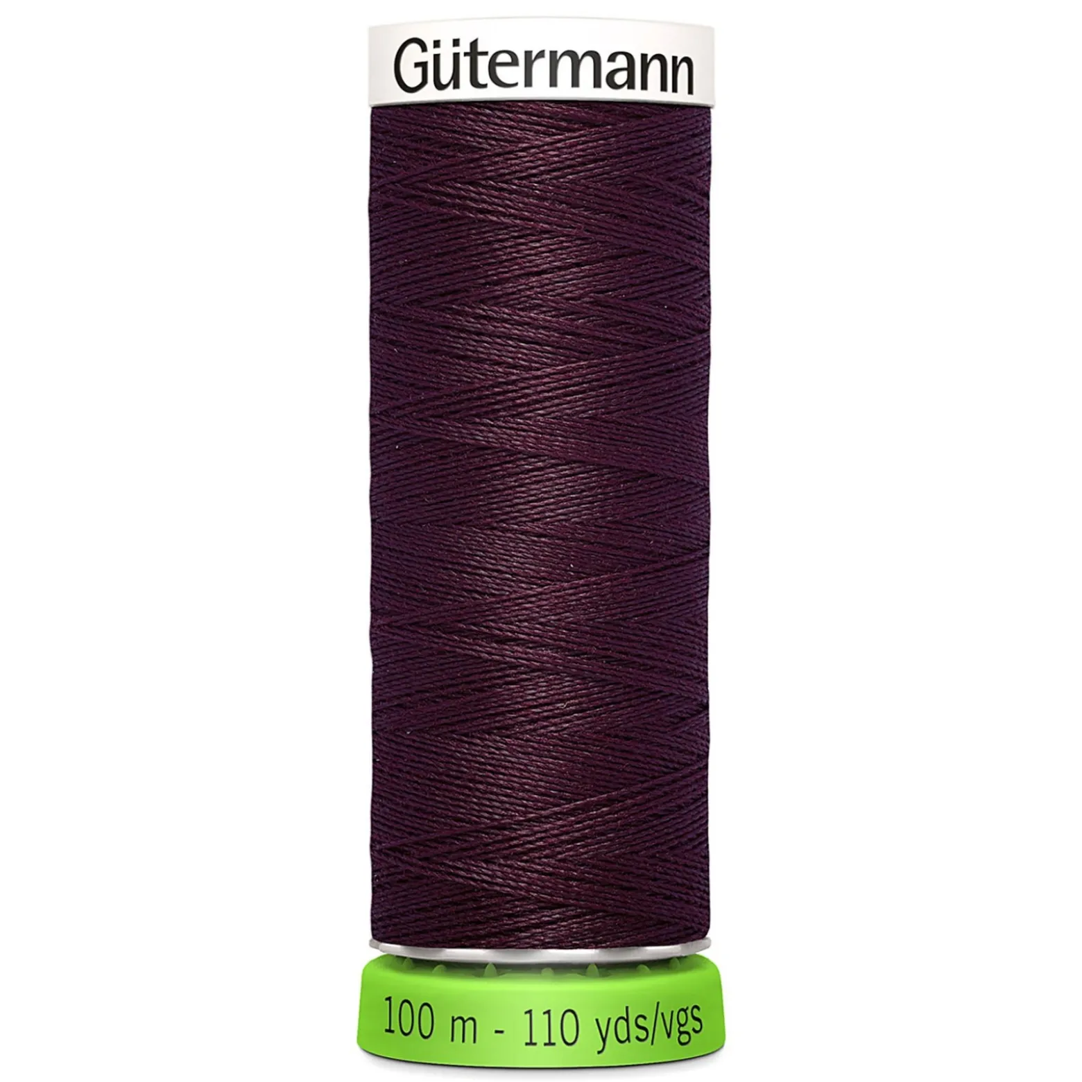 Fil à Coudre Polyester Recyclé 100m - Lie de vin 130