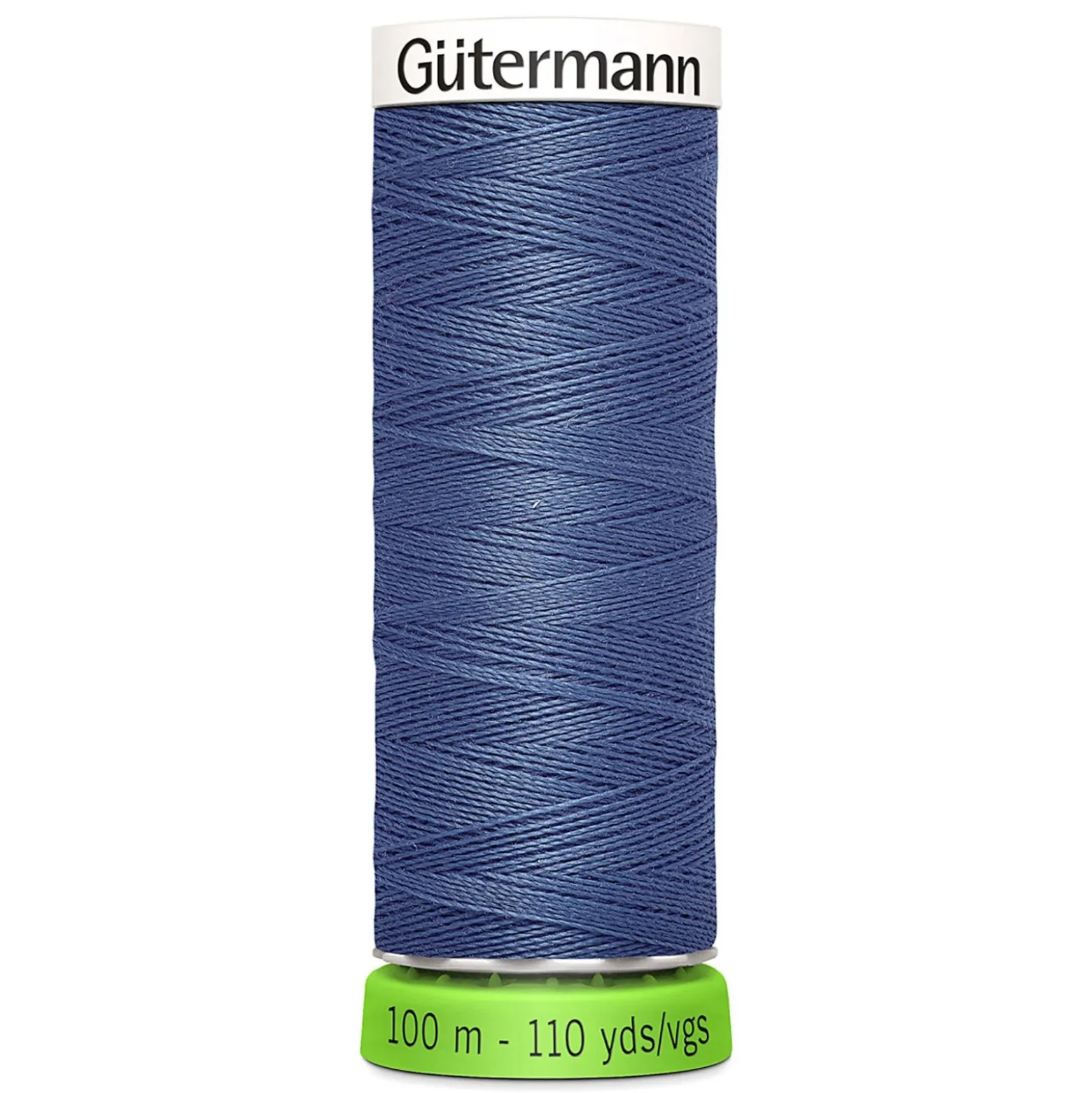 Fil à Coudre Polyester Recyclé 100m - Bleu ardoise 112