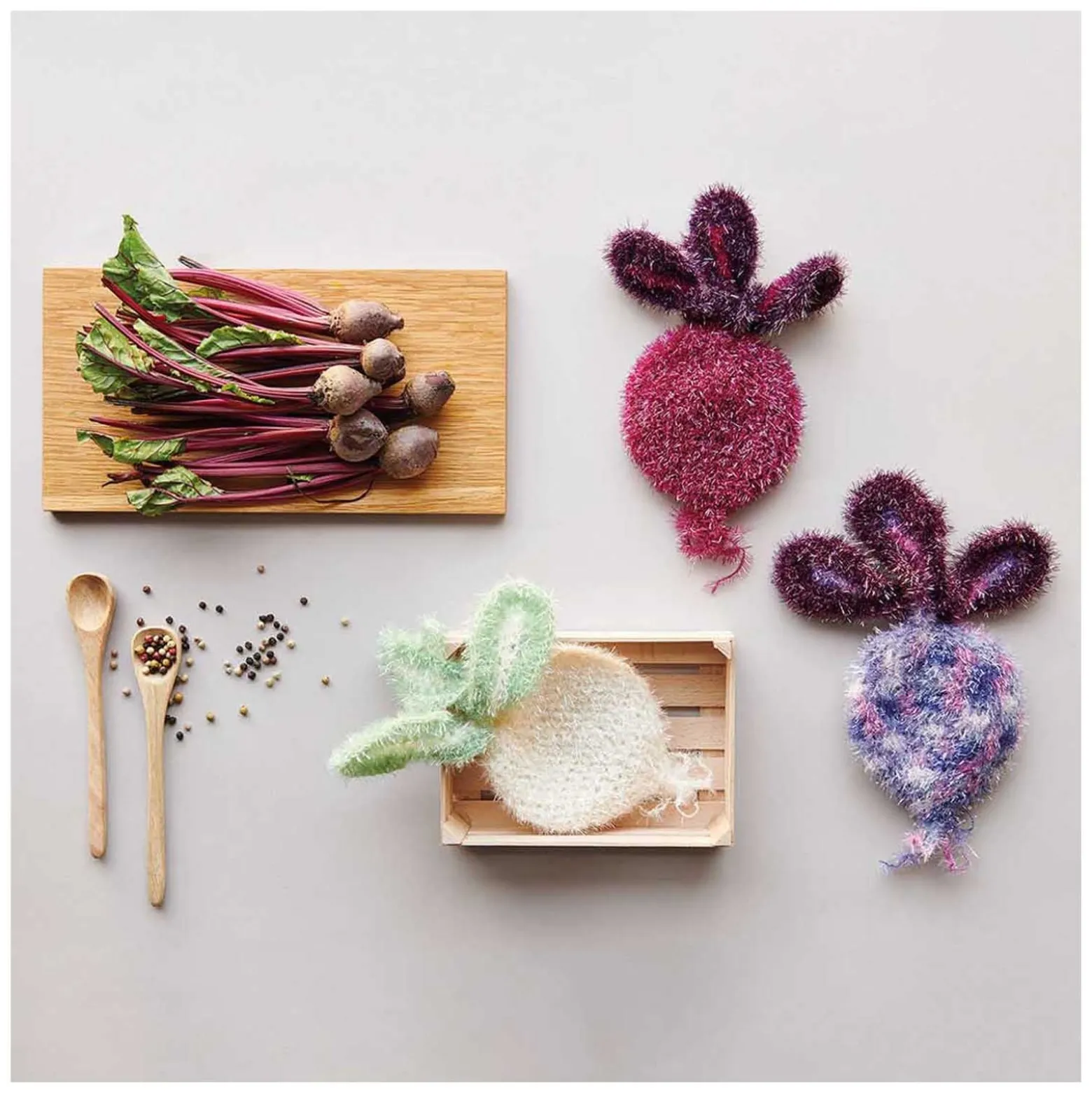 Fil à Crocheter pour Éponge Creative Bubble - Crème