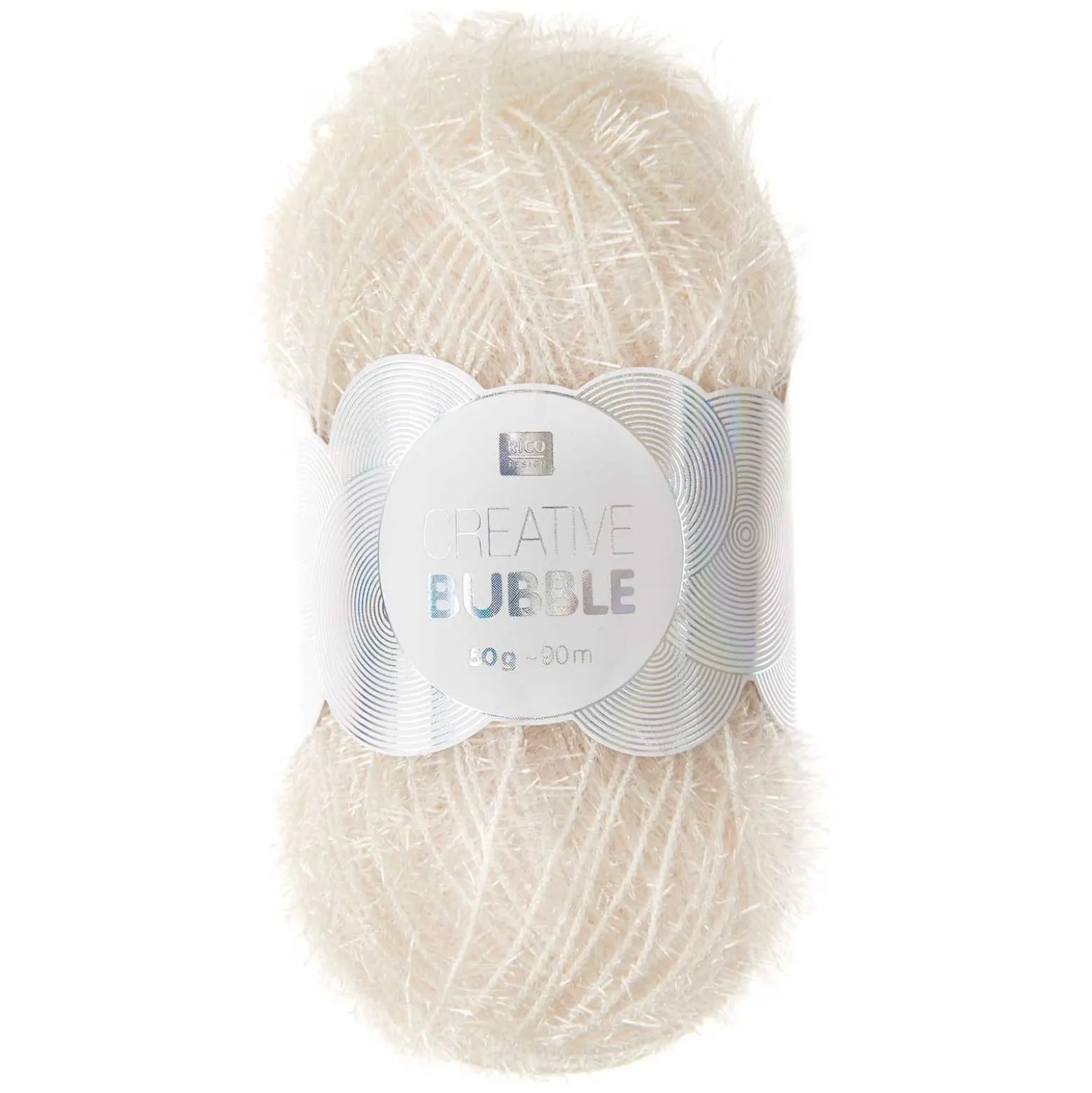 Fil à Crocheter pour Éponge Creative Bubble - Crème
