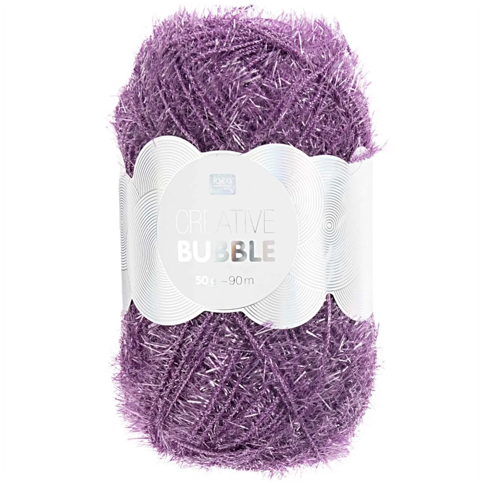Fil à Crocheter pour Éponge Creative Bubble - Violette