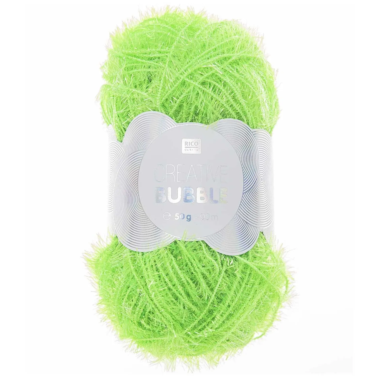 Fil à Crocheter pour Éponge Creative Bubble - Vert Fluo