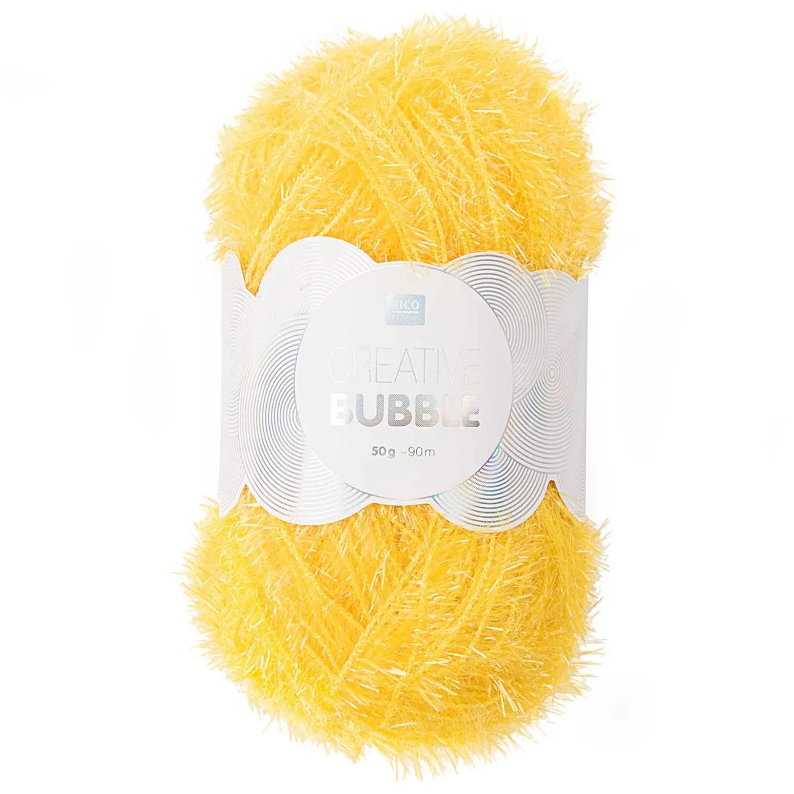 Fil à Crocheter pour Éponge Creative Bubble - Jaune