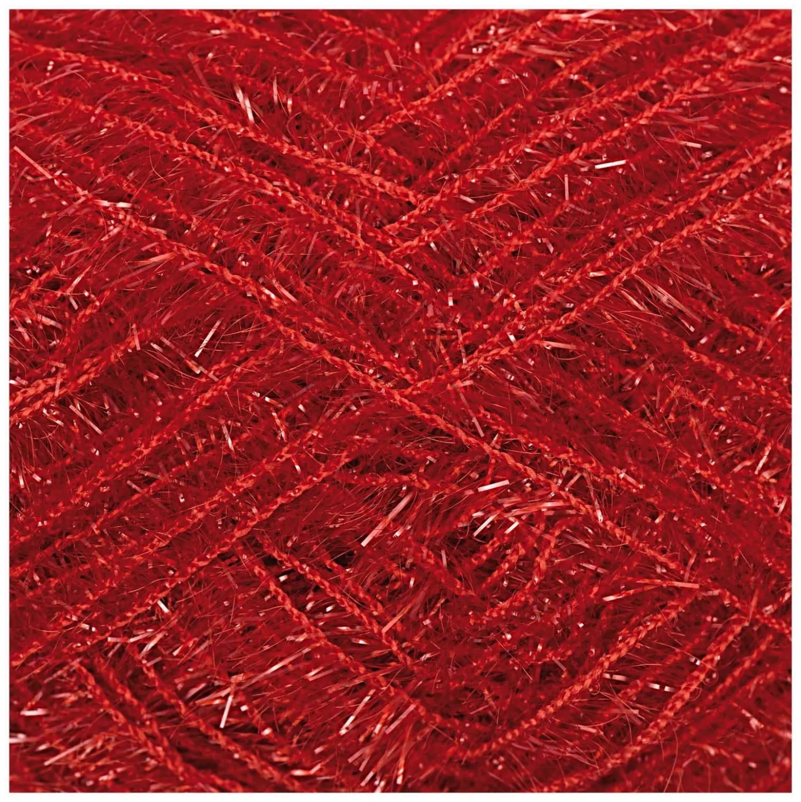 Fil à Crocheter pour Éponge Creative Bubble - Rouge