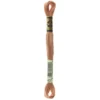 Fil mouliné à broder DMC - 8m - 407 - argile rose