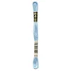 Fil mouliné à broder DMC - 8m - 3325 - bleu d'azur
