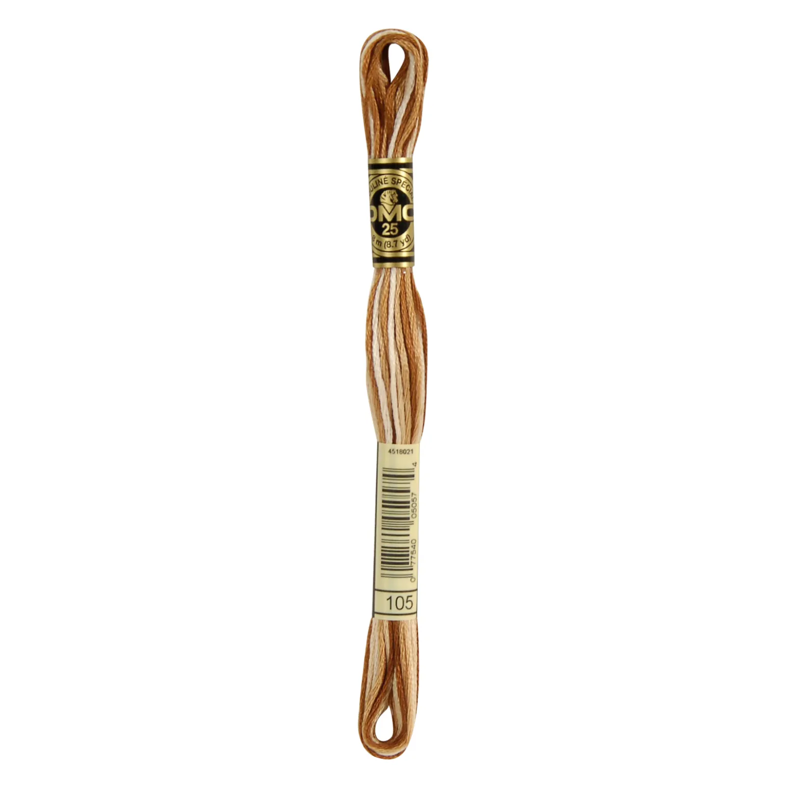 Fil mouliné à broder DMC - 8m - 105 - boiseries ombrées