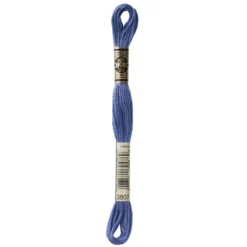 Fil mouliné à broder DMC - 8m - 3807 - campanule bleue
