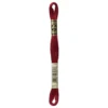 Fil mouliné à broder DMC - 8m - 3777 - cuir rouge