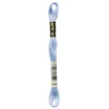 Fil mouliné à broder DMC - 8m - 3840 - fleur de lin bleue