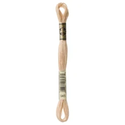 Fil mouliné à broder DMC - 8m - 945 - fond de teint
