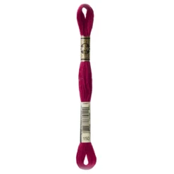 Fil mouliné à broder DMC - 8m - 150 - framboise