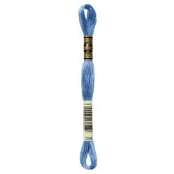 Fil mouliné à broder DMC - 8m - 334 - indigo clair