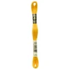 Fil mouliné à broder DMC - 8m - 972 - jaune curry