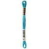 Fil mouliné à broder DMC - 8m - 807 - marée turquoise