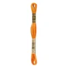 Fil mouliné à broder DMC - 8m - 51 - orange citrouille ombré