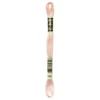 Fil mouliné à broder DMC - 8m - 948 - plume rose