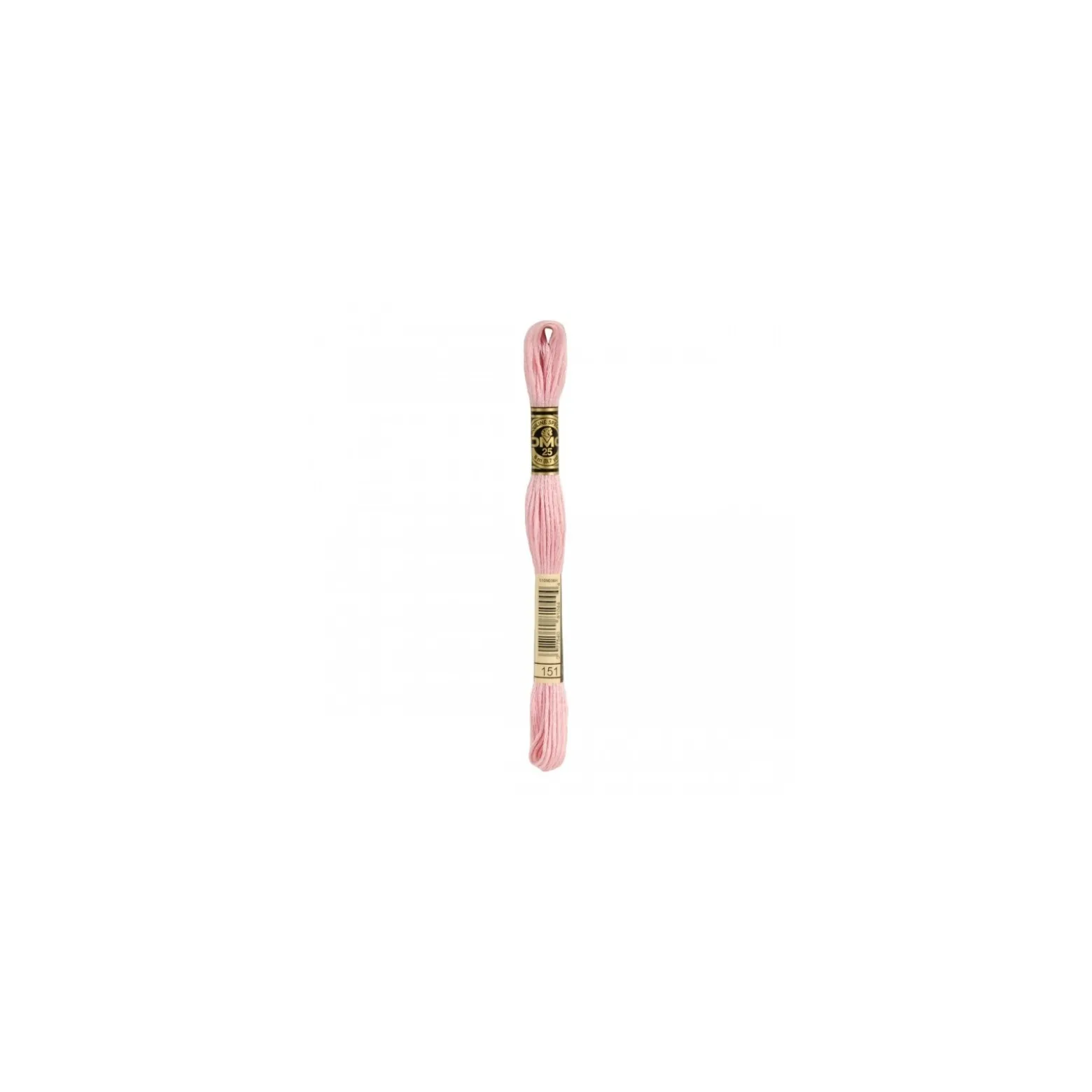 Fil mouliné à broder DMC - 8m - 151 - rose guimauve