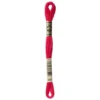 Fil mouliné à broder DMC - 8m - 3801 - rouge tulipe