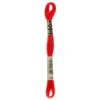 Fil mouliné à broder DMC - 8m - 606 - rouge vif