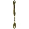 Fil mouliné à broder DMC - 8m - 3011 - vert artichaut