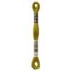Fil mouliné à broder DMC - 8m - 832 - vert bronze clair