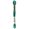 Fil mouliné à broder DMC - 8m - 3848 - vert canard