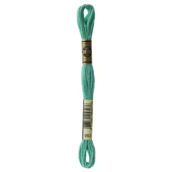 Fil mouliné à broder DMC - 8m - 993 - vert clair