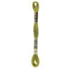 Fil mouliné à broder DMC - 8m - 733 - vert doré
