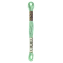 Fil mouliné à broder DMC - 8m - 564 - vert malachite clair
