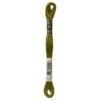 Fil mouliné à broder DMC - 8m - 732 - vert mordoré