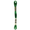 Fil mouliné à broder DMC - 8m - 909 - vert Noël