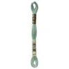 Fil mouliné à broder DMC - 8m - 3817 - vert peuplier