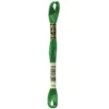 Fil mouliné à broder DMC - 8m - 700 - vert prairie