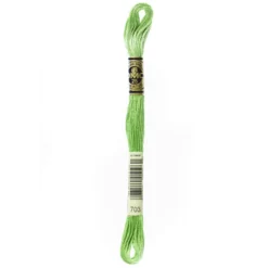 Fil mouliné à broder DMC - 8m - 703 - vert printemps