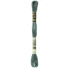Fil mouliné à broder DMC - 8m - 501 - vert étang