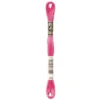 Fil mouliné à broder DMC - 8m - 602 - verveine rose