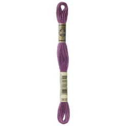 Fil mouliné à broder DMC - 8m - 3835 - violet pourpre