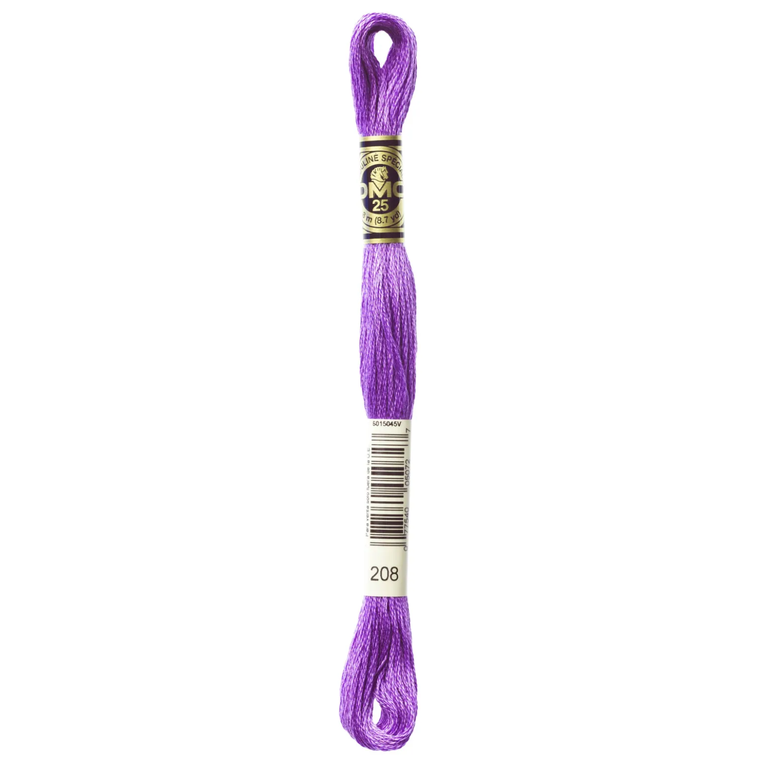 Fil mouliné à broder DMC - 8m - 208 - violet pensée