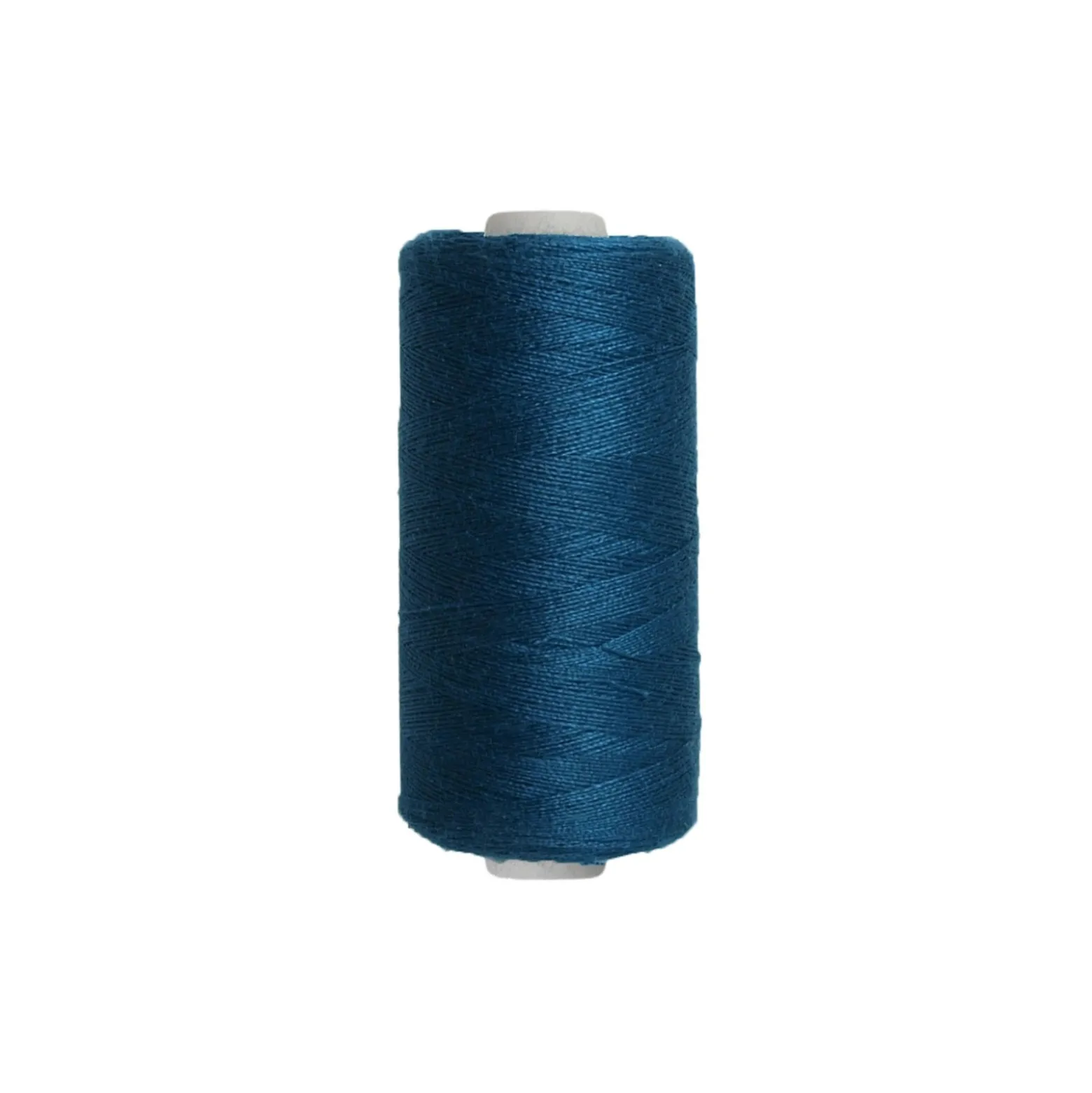 Fil polyester tous tissus - bleu canard - 500m