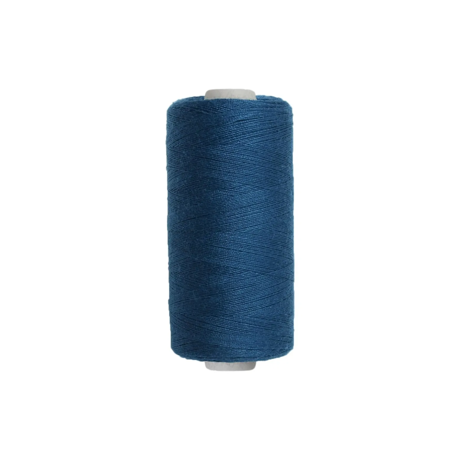Fil polyester tous tissus - bleu pétrole - 500m